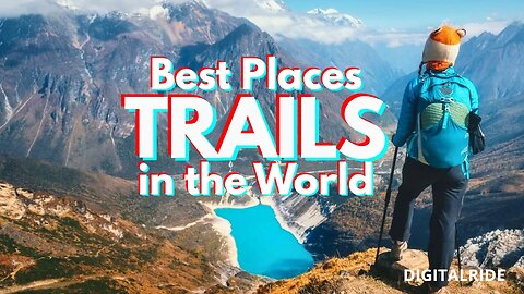 Best Hikes in The World - Part 2 – More Epic Trails Captured by Drone 4k