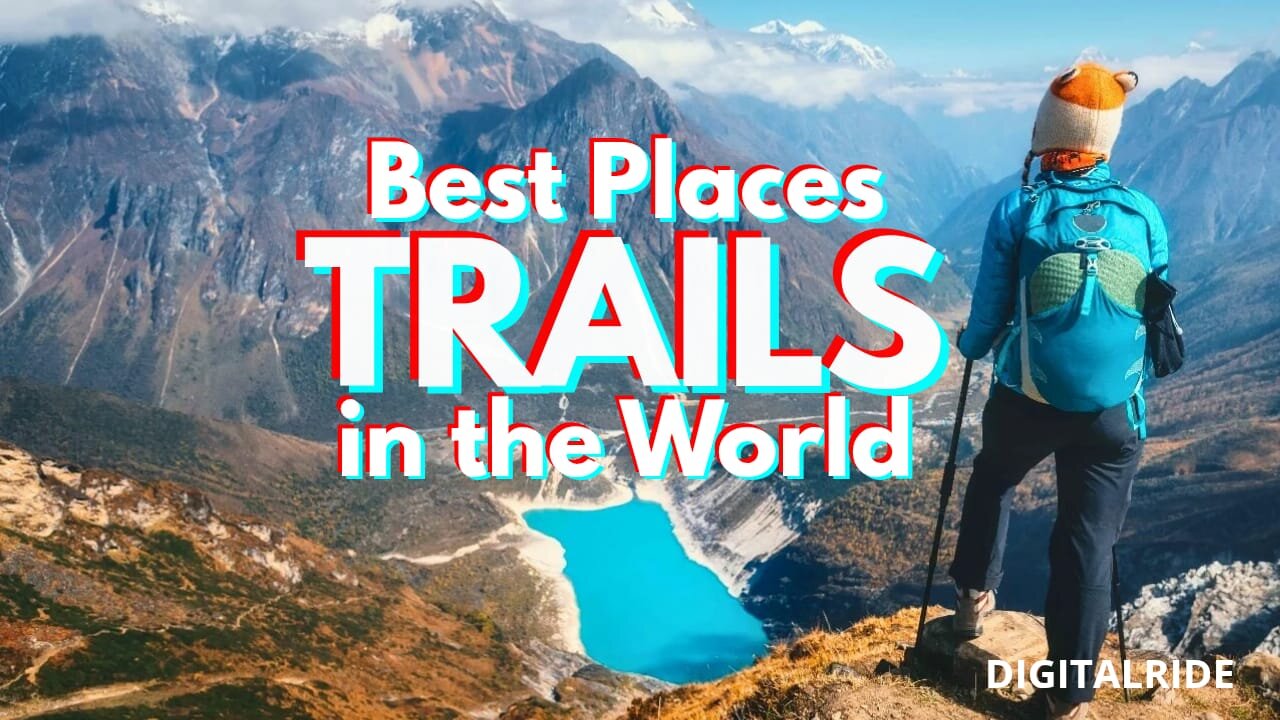 Best Hikes in The World - Part 2 – More Epic Trails Captured by Drone 4k