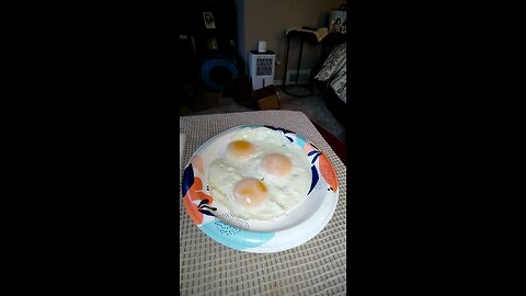 Eating Eggland's Best Eggs, Dbn, MI, 5/30/25