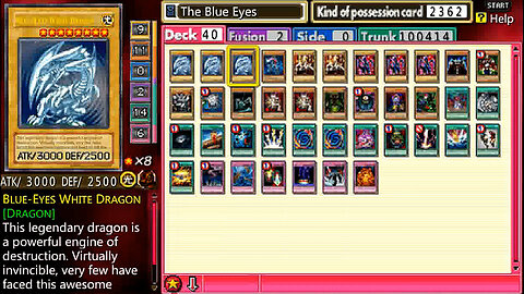 The Blue Eyes White Dragon Deck Construction | Yu-Gi-Oh! GX Gameplay