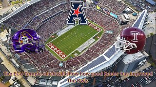 Temple has an excellent chance at home with ECU coming to town