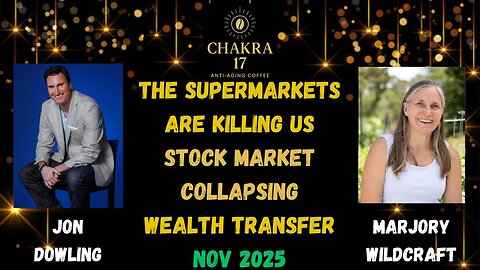 Jon Dowling & Marjory Wildcraft Discuss The Supermarkets, Stock Market Collapse & Wealth Transfer