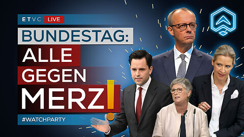 🟥 BUNDESTAG: Kommt der SCHULDEN-HAUSHALT von MERZ? | #WATCHPARTY