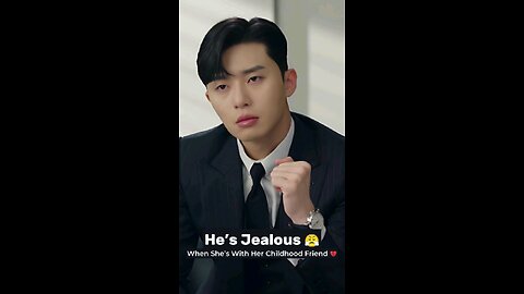 He’s Jealous 😤 When She’s With Her Childhood Friend 💔 | What’s Wrong with Secretary Kim #kdrama