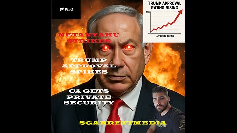 TRUMP APPROVAL RISES among EPSTEIN scandal, ISREAL launches AIRSTRIKES, LA gets private security