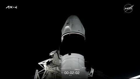 Liftoff! SpaceX lauches Ax-4 crew to space station🚀
