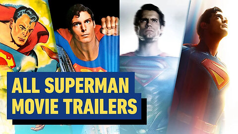Every Live Action Superman Movie Trailer ｜ 1948 - 2025-PKbCqP7wlUc-137+140-