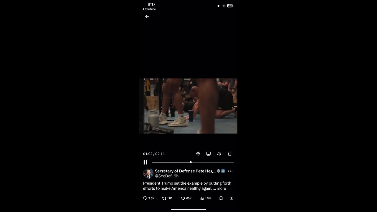 Sec of Defence , sen Kennedy : Push ups, Make America Healthy Again