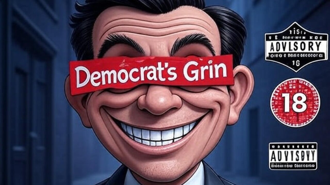 Democrat's grin