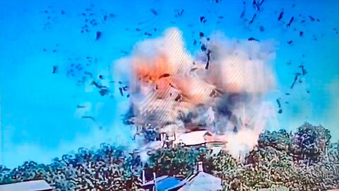 Iskander Missile Strike in Ukraine – Close-Up Footage Captured