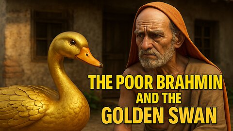 The Poor Brahmin and the Golden Swan | Moral Story of Greed and Loss | Animated Tale
