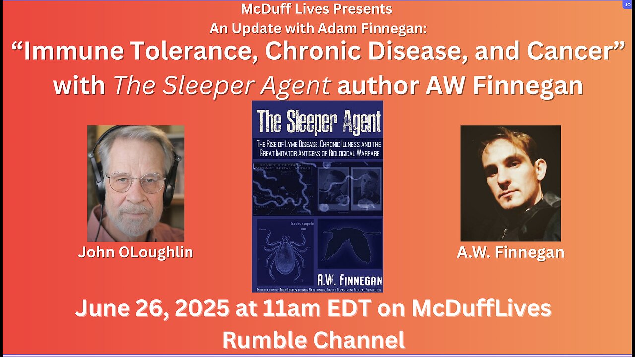 Live with AW Finnegan, June 26, 2025