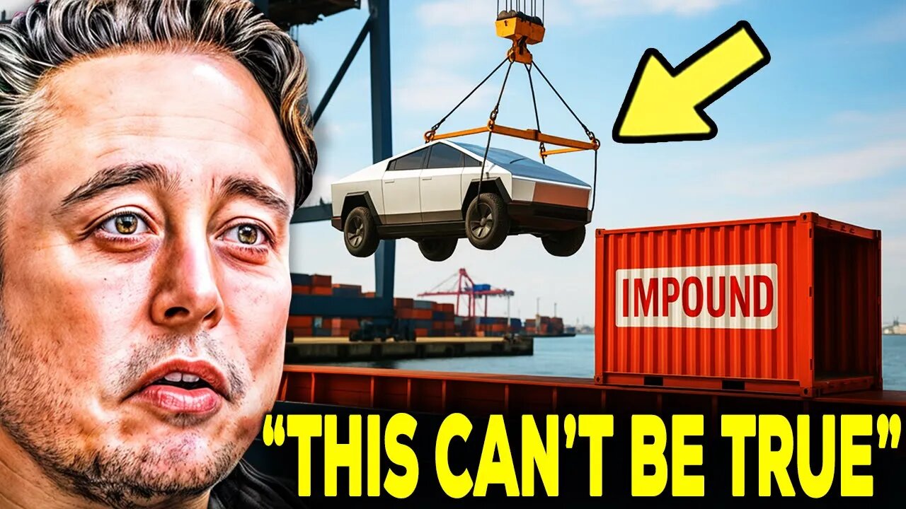 Elon Musk Got SHOCKED After Multiple Cybertrucks Got IMPOUNDED And BANNED In The UK