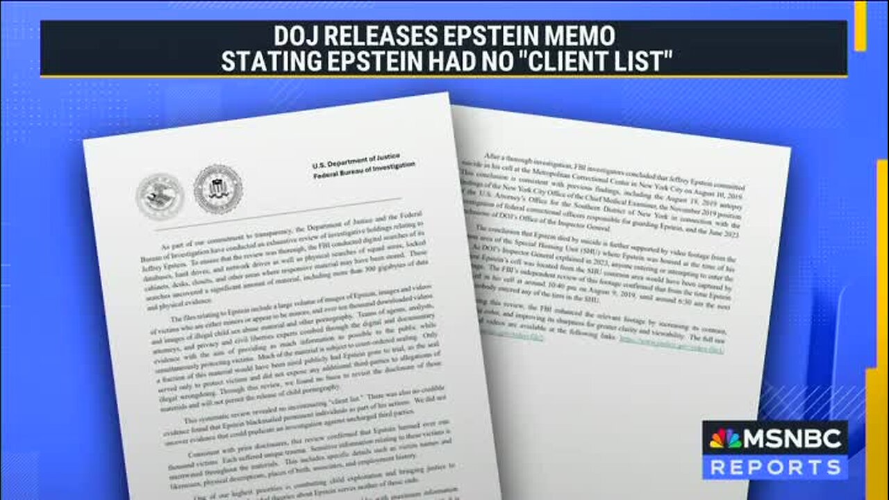 Ken Dilanian: Dan Bongino and Kash Patel Are Telling the Public the Truth About Epstein Files and ‘They’re Paying for It in the MAGA World’