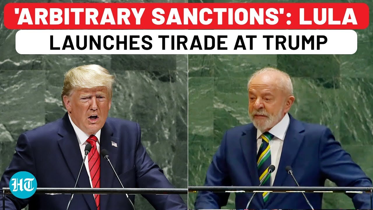 Brazil's Lula Attacks Trump During Opening UN Speech; 'Arbitrary Sanctions Becoming The Rule' -