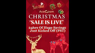 Acecosm Christmas Sale Is Live🎄24hrs Of Deals! 👉🏼Beautiejunkie10👈🏼