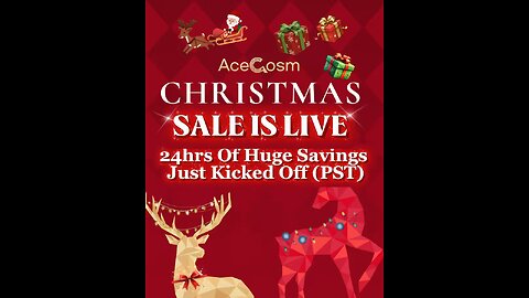 Acecosm Christmas Sale Is Live🎄24hrs Of Deals! 👉🏼Beautiejunkie10👈🏼