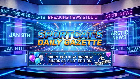 Sportcat’s Daily Gazette | Arctic War Games, NASA Aborts & The Chaos Co-Pilot