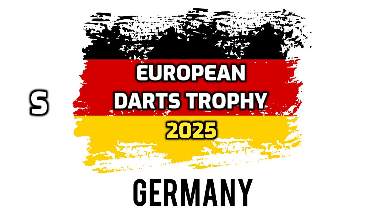 2025 European Darts Trophy van Gerwen v Joyce