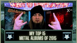 ☠My Top 15 Metal Albums Of 2015☠