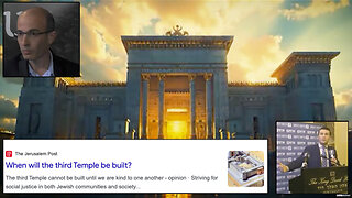 The Third Temple | "A Miracle I Hope You Don't See Too Far Away...the Miracle of the Re-Establishment of the Temple On the Temple Mount," - Pete Hegseth + "Rebuild the Temple." - Yuval Noah Harari + Daniel 9, 2 Thess 2:4, Daniel 7