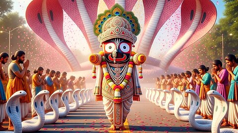 The King of the Universe, Devine Walk of Lord Jagannath 🙏