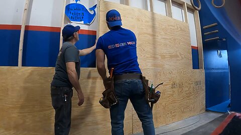 ninja gym build 101, training walls