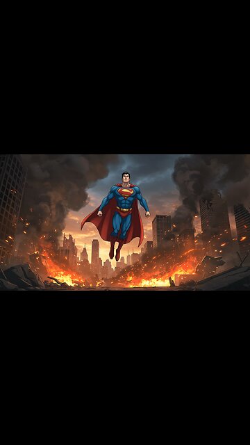 Epic Superhero Arrival | Ultra HD Animation | City in Chaos