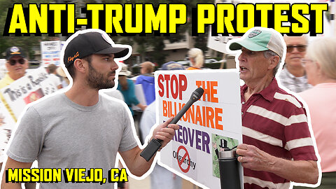 Anti-Trump Protesters SHORT CIRCUIT When I Arrive