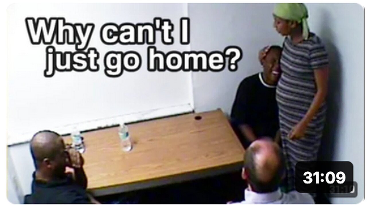 "Adolescent Police Murderer Denies Accepting Reality"