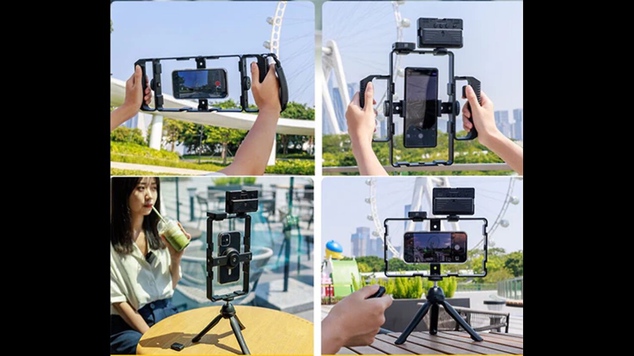 Magnetic Anti-Shake Stand Stabilizer For Mobile Phone