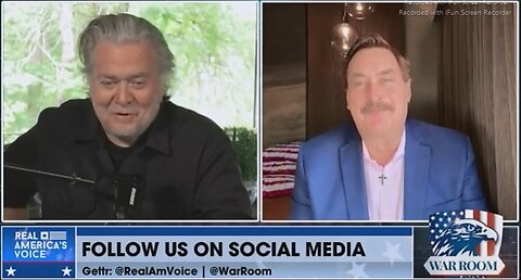 A COLD OPENING FOR MIKE LINDELL'S TRIAL - BANNON/LINDELL COMMENT & HOW PEOPLE CAN HELP OR BE BY-STANDING COWARDS - 4 mins.