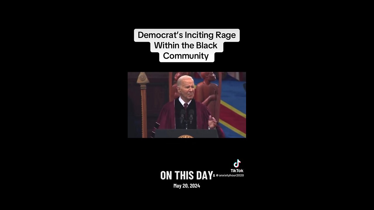 Flashback: Biden inciting race rage at a Black college