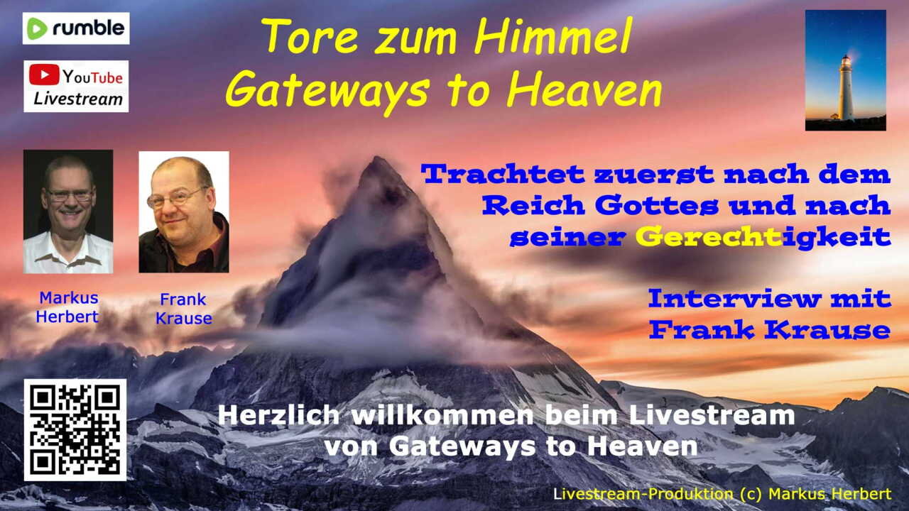 Gerechtigkeit - Interview mit Markus Herbert und Frank Krause (Juli 2025)