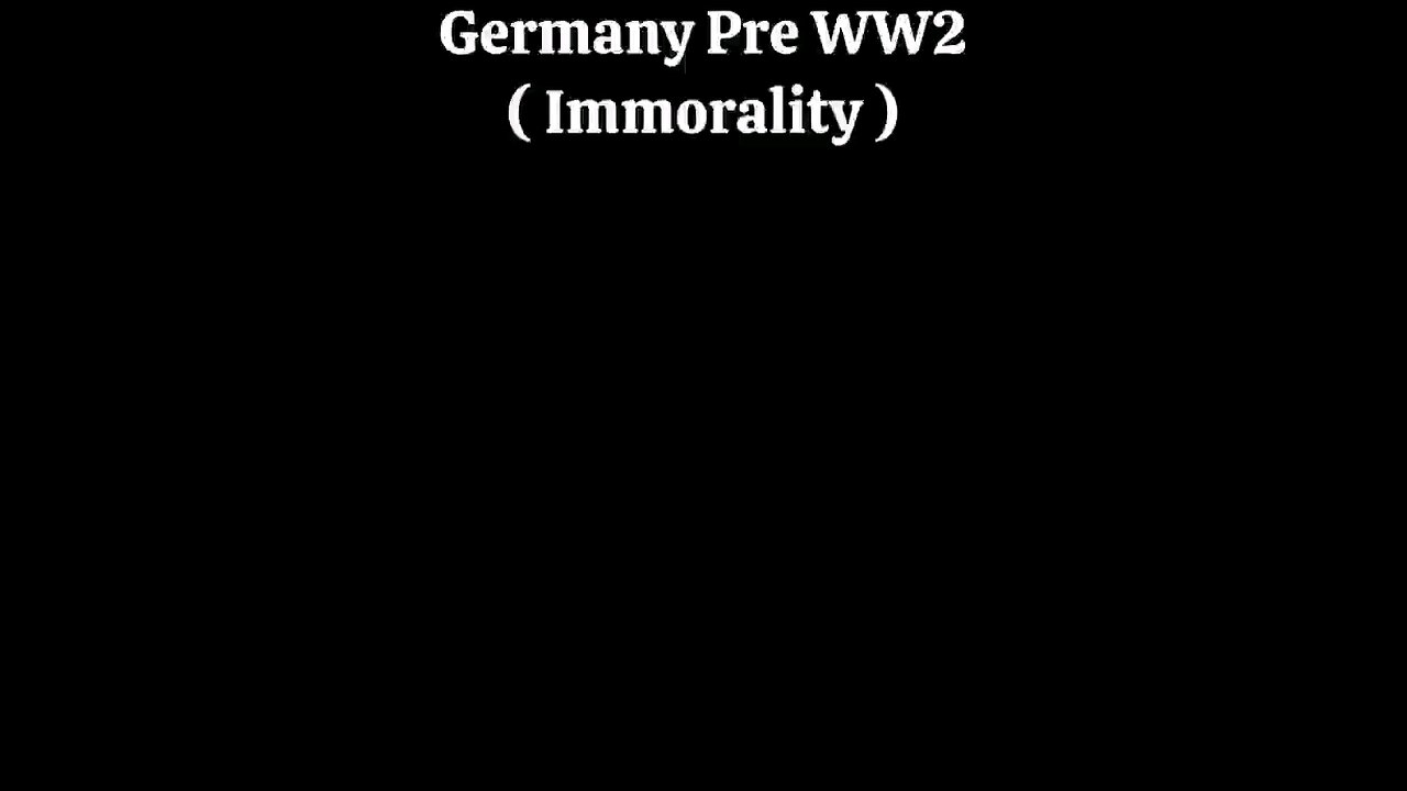 Germany pre WW2