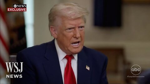Watch: Trump Talks Tariffs, Deportations and U.S. Reputation in Interview | WSJ News