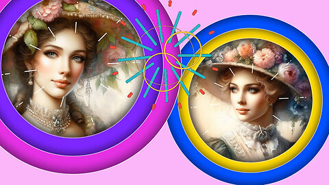 Colorful circular slideshow - Project for Proshow Producer
