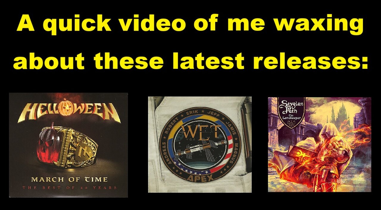 Relating the latest releases from 3 Hard Rock / Heavy Metal Bands