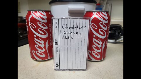 I made a cassette tape for a church buddy's birthday
