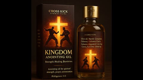 Cross kick Studio Films Kingdom Government Anointing oil