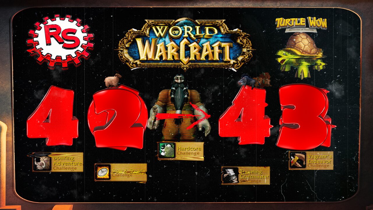 The Great Slog To 43 Begins - World Of Warcraft - Turtle WoW