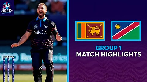 Sri Lanka vs Namibia | T20 World Cup 2022 Highlights | Namibia Shocks Sri Lanka with Historic Win 🔥