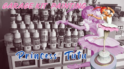 Let's paint Princess Tutu in 12 minutes!