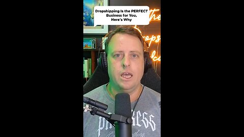Dropshipping is the PERFECT business for you. Here’s why