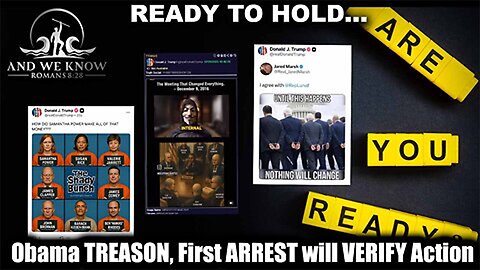 AND. Obama TREASON, First ARREST