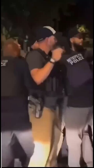 More footage of the cleanup in DC.