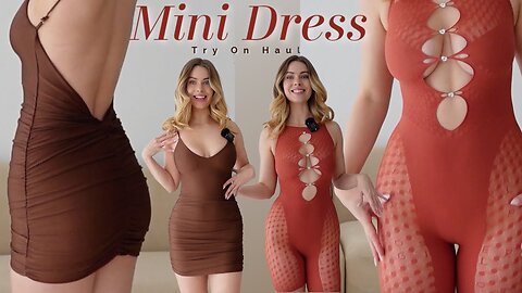 Mini Dress Try On Haul