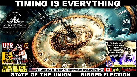 1.30.26: Timing is EVERYTHING, MELANIA movie comms, ELECTION integrity, PANIC in DEM world CAUGHT