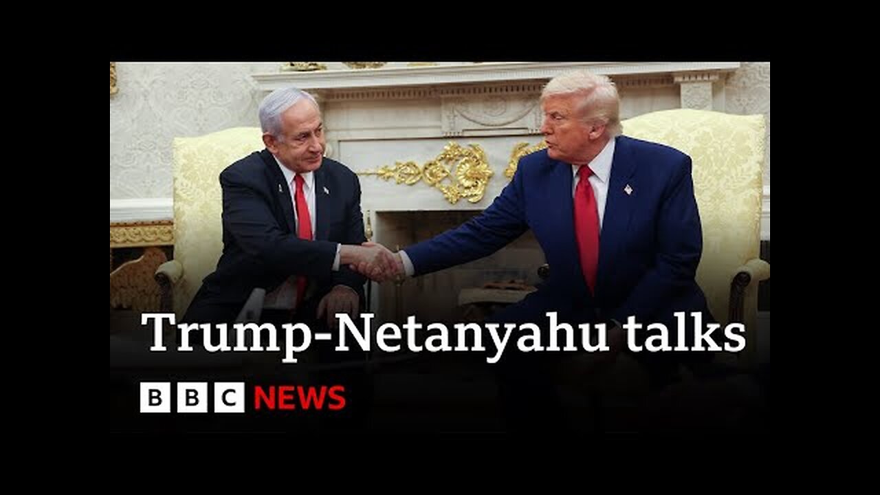 Donald Trump meets Benjamin Netanyahu to discuss Iran, Gaza and tariffs | The World News
