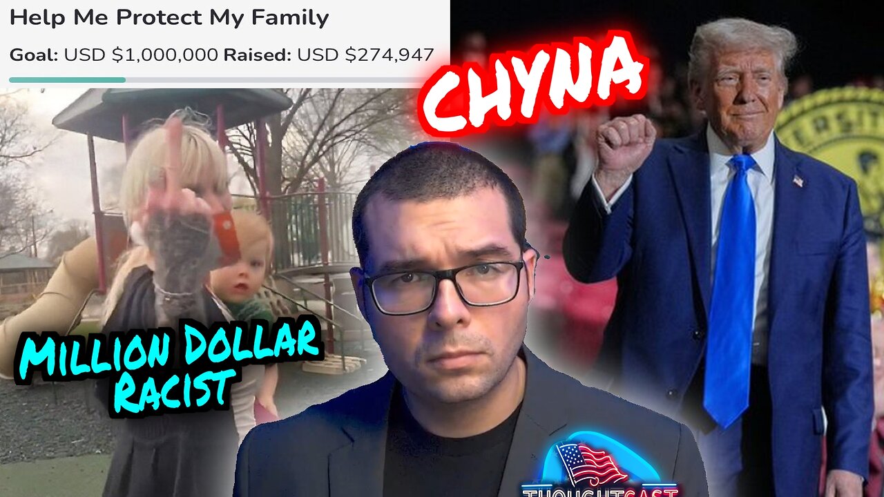 Racist Lady goes for $1 million. Trump killing China. TC 5/2/25